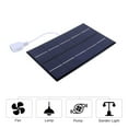 thumbnail image 4 of Panel solar USB al aire libre 5W 5V polisilicio portátil Likrtyny cargador solar de viaje epoxi, 4 of 9