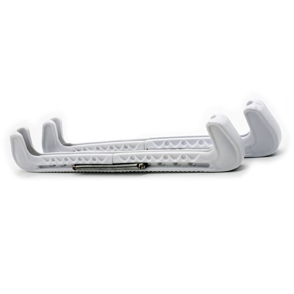 Advancent 1 par de fundas ajustables para patines de hockey sobre hielo, a prueba de arañazos, impermeables, de plástico, portátiles, protectores para Deportes de nieve Blanco Advancent HW0886-01