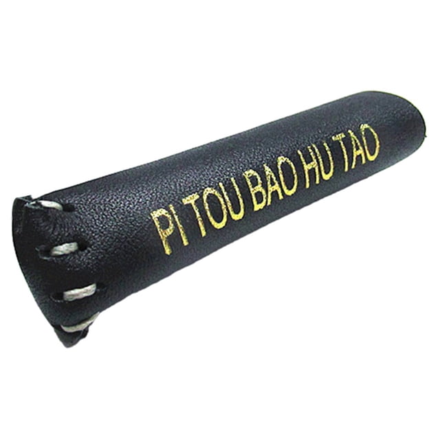 MYG 1pcs Tête de Queue de Billard Snooker Protectrice en Cuir