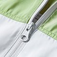 thumbnail image 3 of Chaquetas de tartán elegante Cortavientos para mujer Color sólido Ropa de solar funcional al libre (Gris, M), 3 of 3