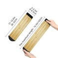 thumbnail image 2 of Bingfone Bamboo Wall Design Patterned Men's Women's Casual Cotton Socks, 2 of 5