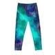 thumbnail image 4 of Odeerbi 3-8 Años Niñas Leggings Tie-Dye Gradiente Mallas Elásticas Pantalones de Verano Cintura Alta Panty Suave, 4 of 4