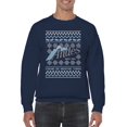 thumbnail image 2 of Officially Licensed Andes Mint Chocolate Ugly Sweater Design Men's Sweatshirt, 2 of 3
