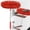 Red, variant on Yooci Extendable Chenille Feather Duster with Retractable Long Metal Pole Red