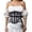 Black, variant on Underbust Corset Belt for Women, Mesh Lace-Up Boned Waist Cincher, Shapewear for Weddings & Going Out Size: XL Yellow