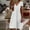 White, variant on Spring Dresses for Women Graduation Short Sleeve Women's Dresses Solid Color Stretchy Regular Fit Cocktail Dresses for Women Beach Essentials for Family for Indoor and Outdoor S