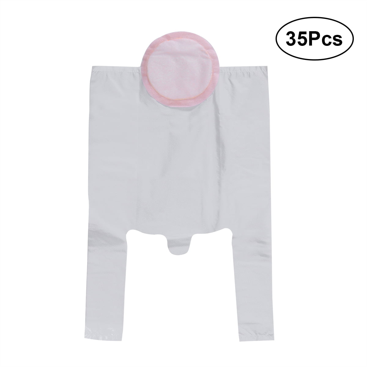 35pcs Commode Liners with Super Absorbent Pads Disposable Commode Liners Pail Bags