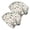 Pioneer Flower Floral Print Pattern-2, variant on Pioneer Flower Floral Print Pattern 2 Pack Slouchy Beanie Hat, Warm Winter Skull Cap with Stretchy Fabric & Soft Texture, Stretchy Polyester Gifts for Unisex Men Women