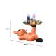 thumbnail image 3 of Decoración De Almacenamiento Decoración de caja de almacenamiento de Bulldog con decoración de escritorio de resina de paleta para el hogar (naranja) Likrtyny Libre de BPA, 3 of 8