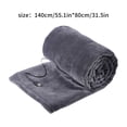 thumbnail image 3 of Heated Shawl Blanket Battery Operated USB Blanket For Women Heating Scarf Flannel Warm Cape Fast Heating Blanket With Full Body Warming Machine Washable 55, 3 of 9