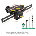 thumbnail image 4 of Yajisi 3‑in‑1 High‑Carbon Steel Dowel Drill Guide & Puncher – Adjustable 8mm/10mm/15mm, 0‑1.57in Depth, Woodworking Jig, 4 of 8