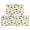 Dinosaur and Stone Beige Pattern, variant on Dinosaur and Text Beige Pattern Anti Fatigue Kitchen Rugs Set Of 2, Non Slip Washable Decorative Floor Mats for Kitchen Sink Laundry, 17"x30" and 17"x47"