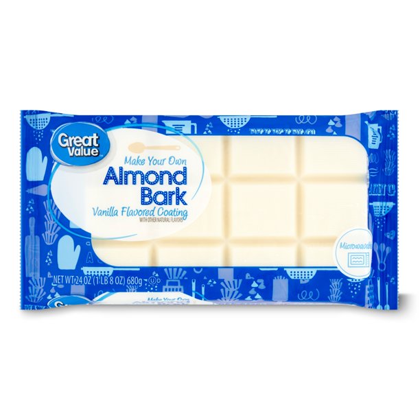 Great Value Almond Bark, Vanilla, 24 oz