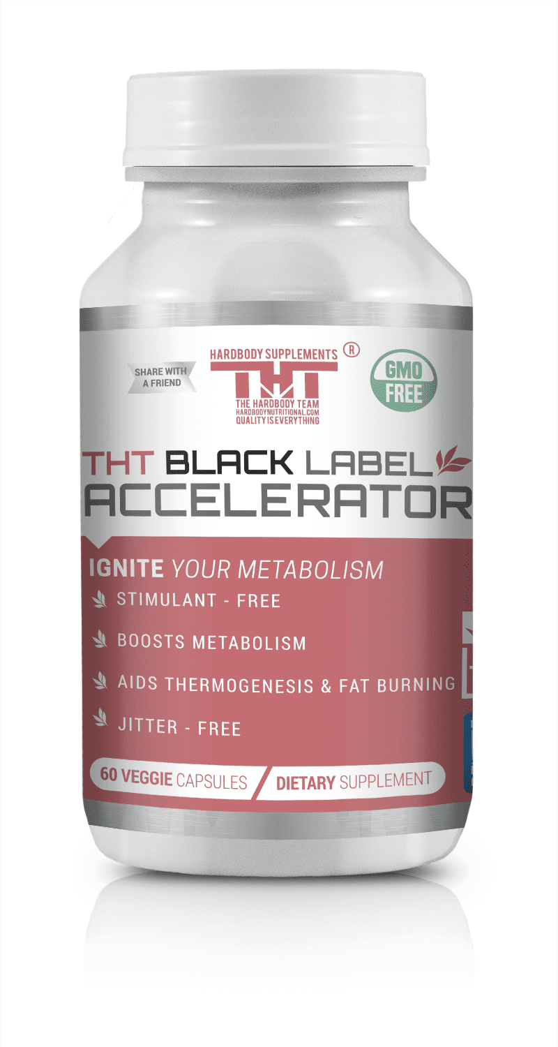 Hardbody's Black Label Accelerator Designed for Toning and Slimming