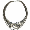 thumbnail image 5 of JamieRocks JMN8006-BK Necklace - Black, 5 of 5