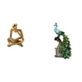 thumbnail image 1 of Estatua De Pavo Real Con Pensamiento Abstracto, Decoración Para Mesa, Sala De Estar, Estantería De Oficina, Colección De Esculturas De Animales, Adorno Elegante Para Dormitorio Y Hogar., 1 of 8