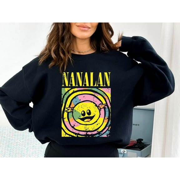 Vintage Nanalan Sweatshirt: Retro Cartoon Clothing Tshirt All Size S-5XL