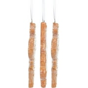 Raz Imports 2021 4.5-inch White Icing Gingerbread Ornament, Assortment of 3
