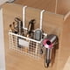 thumbnail image 1 of Soporte para Secadora de Cabello Adhesivo Porta Secadora de Cabello Aluminio Organizador de Secadora Puertas de Gabinete Estante para Secador de Pelo Inoxidable Blanco, 1 of 6
