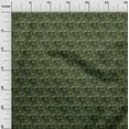 thumbnail image 3 of oneOone Cotton Poplin Green Fabric Abstract Sewing Material Print Fabric By The Yard 42 Inch Wide, 3 of 4