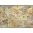 thumbnail image 2 of Addison Rugs Mayfield Premium Machine Washable Transitional Floral Gold Rectangle Rug, 1'8" x 2'6", 2 of 6