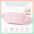 thumbnail image 7 of MoKo Fanny Packs for Women Men, Fashion Waist Packs with Adjustable Strap, Crossbody Mini Bag Fanny Pack Belt Bag for Running Outdoors Workout Travel Hiking Cycling, Pink, 7 of 7