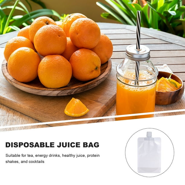 Disposable juice online pouches