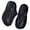 Black, variant on Unisex Classic Perforated Clogs Breathable Platform Sandals Lightweight EVA Garden Shoes for Garden Beach (Khaki 8)