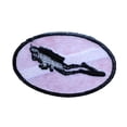 thumbnail image 5 of Parche de Bandera de Buceo Sunnimix Bordado Hierro En Emblema, 5 of 5
