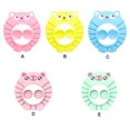 thumbnail image 2 of Toddler Baby Adjustable Bath Hat Anti-Shampoo  for Visor Shower Wash Hair Caps Light pink, 2 of 9