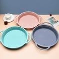 thumbnail image 3 of Non-Stick Silicone Cake Decorating Mold Baking Pan Fondant Round Trays DIY Pastry Tools Bakeware Household Kitchen Gray, 3 of 9