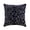 4. Navy Blue (Silver Periwinkle), variant on Euro Pillow Cases, Navy Blue Euro Pillowcases 26x26 inch (65x65 cm), Taffeta Euro Shams, Abstract, Modern Euro Pillow Shams - Crystals N Pearls Jam