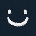 thumbnail image 2 of Dalix Lil Smile Heavy Cotton Short Sleeve Summer Tee Mens in Navy L Large, 2 of 5