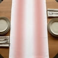 thumbnail image 5 of Coral Red White 48 Inch Table Runner, Modern Gradient Vertical Stripes Geometric Farmhouse Dresser Scarf Cotton & Linen Tablerunner for Dining/Kitchen Island/Holiday Party Décor 13" x 48", 5 of 9