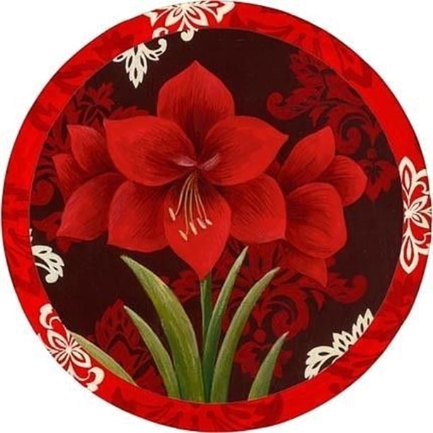 Pintura 5D Cgtredaw Bricolaje Taladro Diamante Poinsettia Del Arte