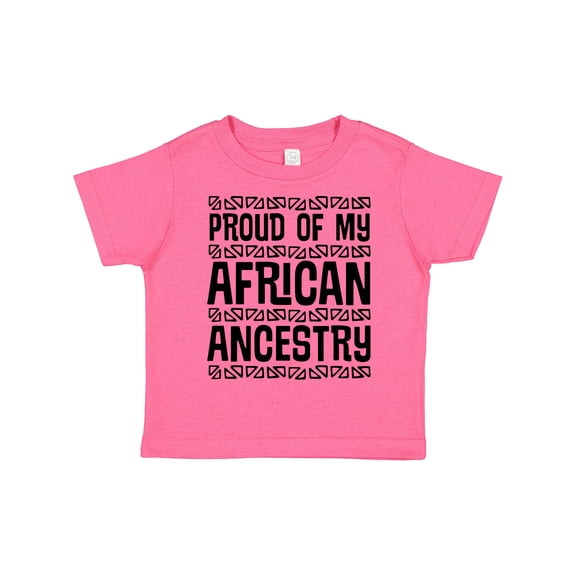 Inktastic Black History Proud African Ancestry Boys or Girls Toddler T-Shirt