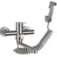thumbnail image 1 of Single Handle Kitchen Faucet Wall Mounted With Hand Shower, With Spray Gun, Kitchen Sink, Stainless Steel Faucet, Hot/cold Water, Laundry Tub, Rotatab, 1 of 5