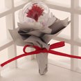 thumbnail image 5 of Torkade blommor simulerade portabla plast mini torkade blommor bukett bollar DIY leksaker Red, 5 of 5