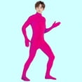 thumbnail image 2 of XXWXYD Combinaison Intégrale pour Enfants à Manches Longues avec Pieds, Col Roulé, Extensible, pour Gymnastique, 2 of 6