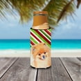 thumbnail image 3 of Pomeranian Candy Cane Holiday Christmas Ultra Hugger for slim cans, 3 of 6
