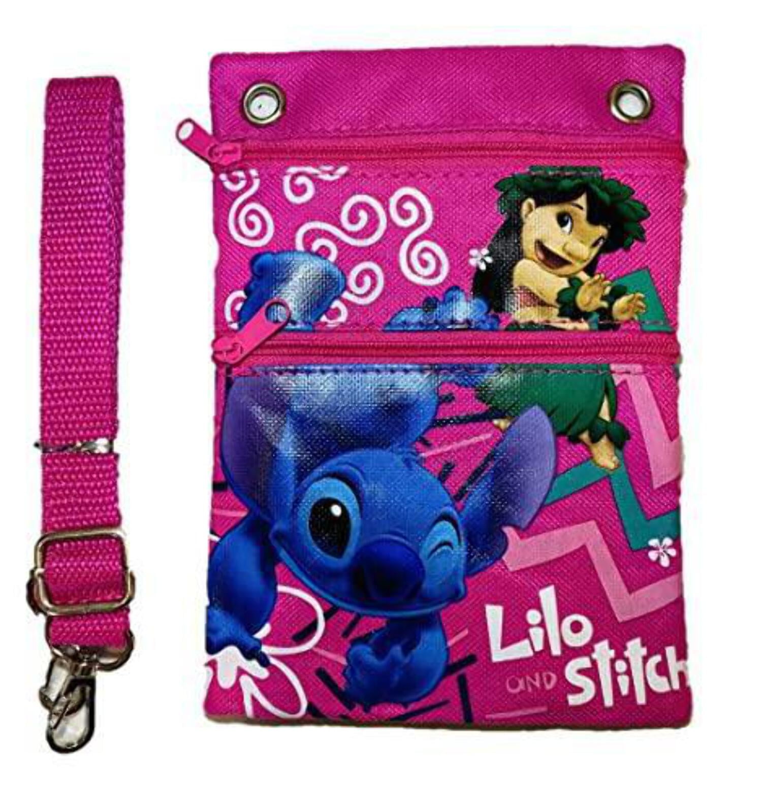 2 Zipper ID Holder Lilo and Stitch