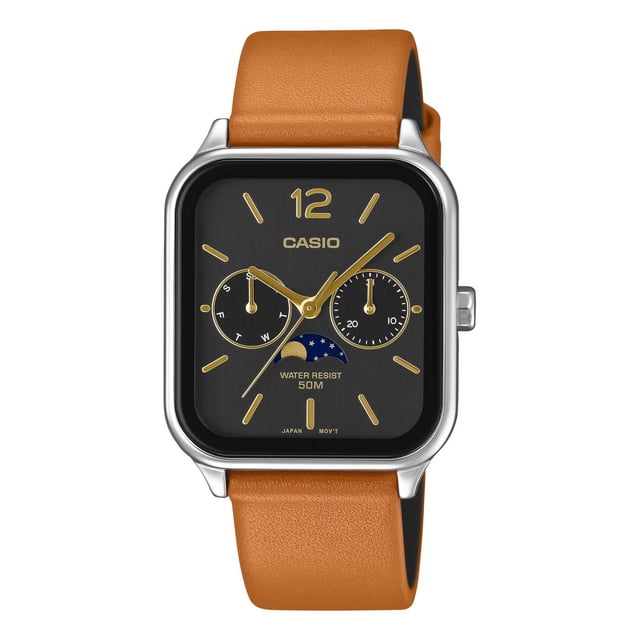 Reloj CASIO MTP-M305LC-1AVCF Moon phase-Café