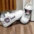 thumbnail image 4 of Zapatos de cuero azul Kuromi niñas lindos zapatos blancos para niños 2024 zapatillas nuevas de otoño e invierno, 4 of 4