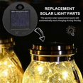 thumbnail image 4 of 2025 Latest Model Pack Replacement Solar Light Parts(Top Size 2.76 Inches, Bottom Size 2.3, 4 of 5