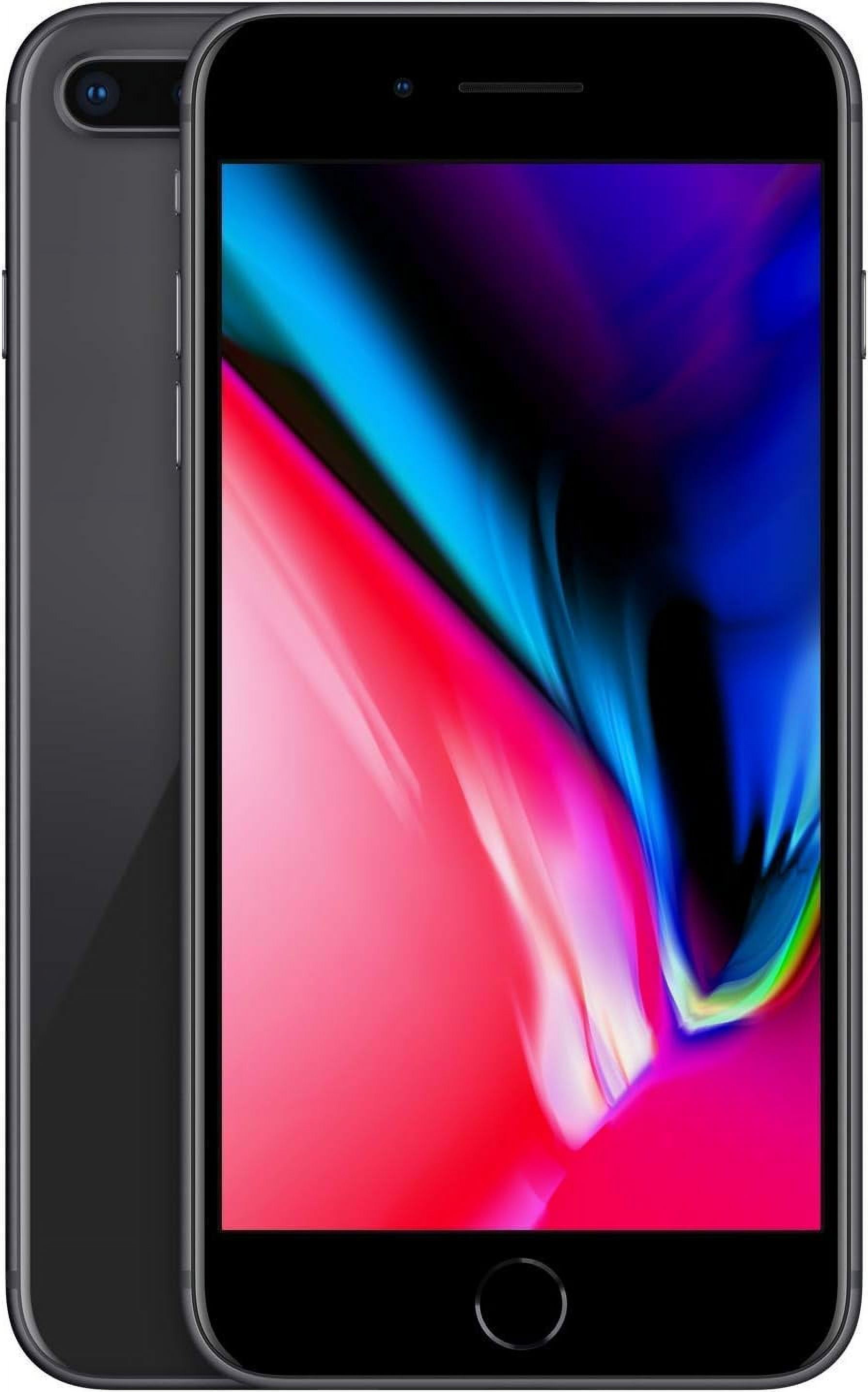 Refurbished Apple iPhone 8 Plus 4G - 64GB – Space Gray – 12MP Dual