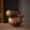 D, variant on Ceramic Fat Horse, Figurine Collectible Cute Fat Horse Animal Garden Sculpture Handmade Art Painted Bookshelf Table Home Office Decor Gift to Attract Success (Brown)