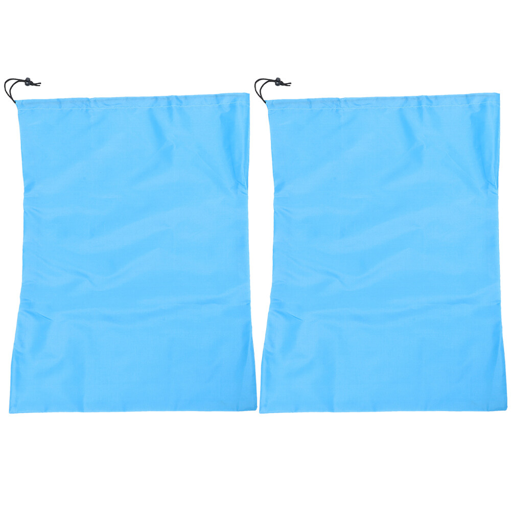 2Pcs Large Travel Laundry Bag Heavy Duty Dirty Clothes Organizer