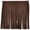 Brown, variant on Belagio 4" Wide x 25 Yards Faux Suede Fringe Trim, 1 Bolt, Black