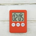 thumbnail image 4 of Youkk Digital Timer Strong Large Display Second Timers Cooking Alarm Clock Chronometer Tools Countdowns Study Meeting Accessories Red, 4 of 9