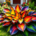 thumbnail image 2 of Hosta Seeds – 500 pcs – Stunningly Beautiful for Garden Landscaping; Shade-loving, Cold-hardy, and Easy To Grow; Attracts Pollinators; Perennial; Ideal for Beginners., 2 of 6